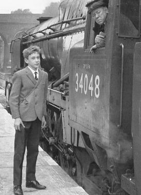 A youthful DesShepherd at Winchester. July 1965