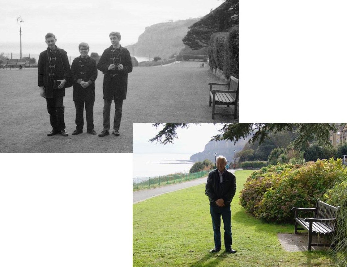 Des Shepherd 50 years apart