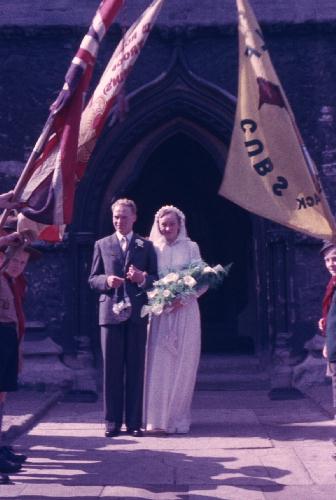 Phil and Irmgard's wedding